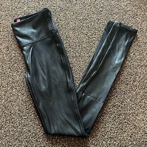 SPANX Faux Leather Leggings